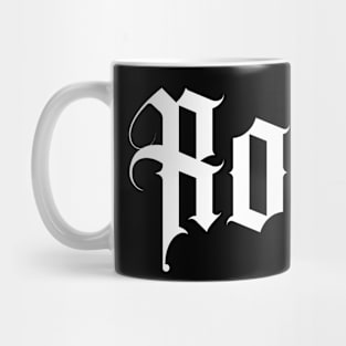 gothic rock design Mug